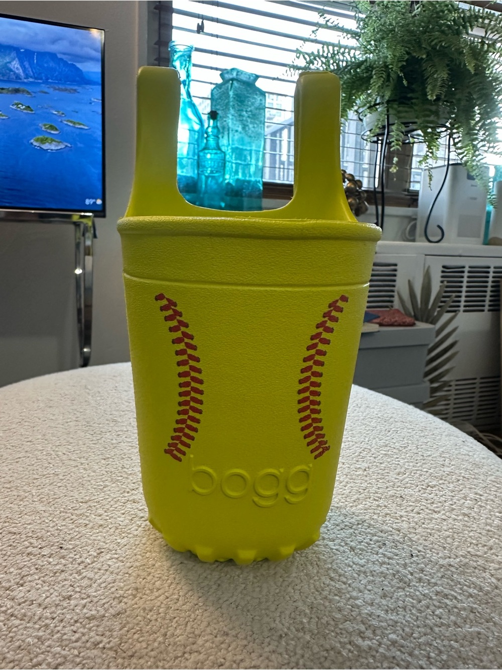 Bogg Bag Baseball Drink Holder Accessory Yellow Softball Cup Holder